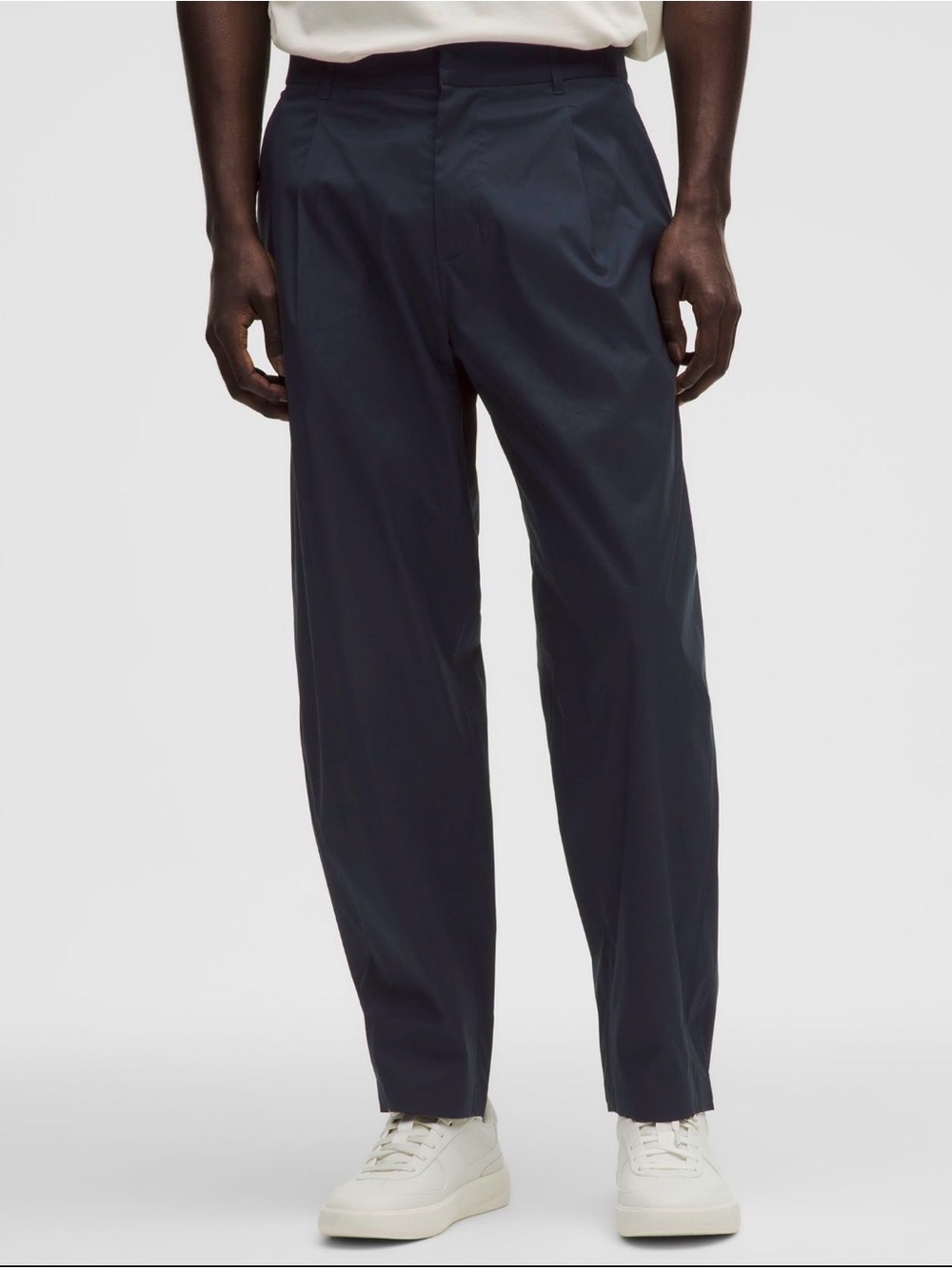 lululemon athletica Men's Navy Straight-Leg Chinos